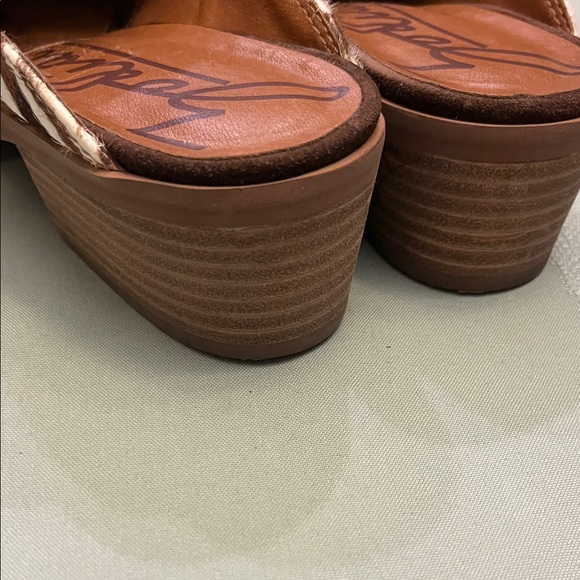 Zodiac Zebra Print Women's Mules size 8.5 - Picture 5 of 6